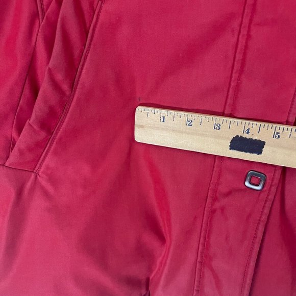 Rare Vintage Red Spelling Full Zip Winter Jacket Men's Size 42 - Picture 3 of 11